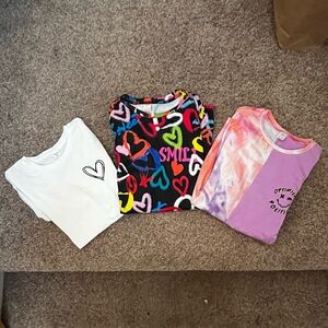 NWOT - SHEIN - Lot of 3 T-Shirts - Teen Girls Size 12/13
